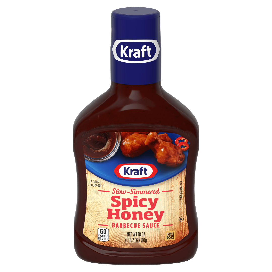 KRAFT BBQ SAUCE SPICY HONEY